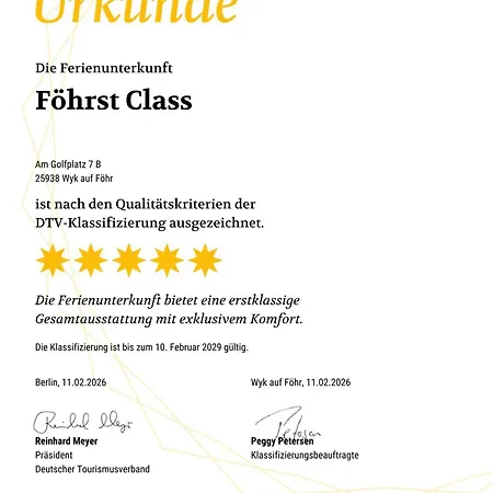 Foehrst Class Vakantiehuis *